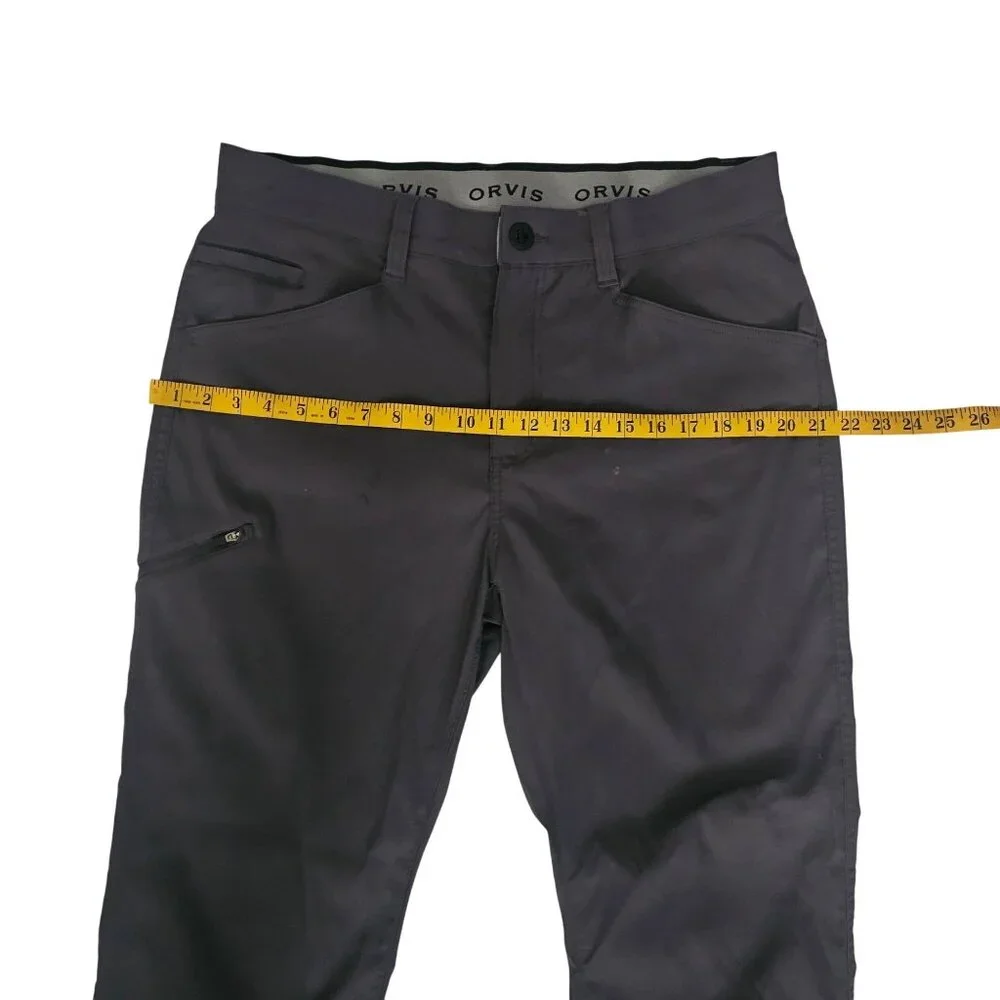 Orvis Classic Collection Lightweight 5 Pocket Trek Pant, Forged Iron Men's 36X32